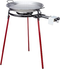 ¿Cómo elegir el mejor paellero con regulador de gas para mi jardín?