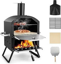 Comparativa de los mejores hornos de pizza de leña con carro para el jardín