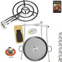 ¿Qué es un kit de paellero con trípode y manguera?