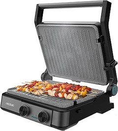 barbacoas eléctricas con plancha y parrilla