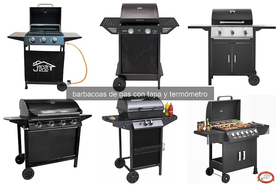 Barbacoas de gas con tapa y termómetro: ¿Qué son y sus beneficios?