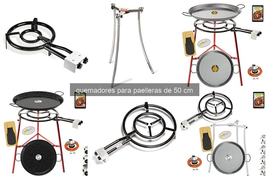 Cómo elegir el mejor quemador para paelleras de 50 cm