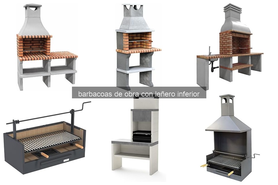 Cómo elegir la mejor barbacoa de obra con leñero inferior