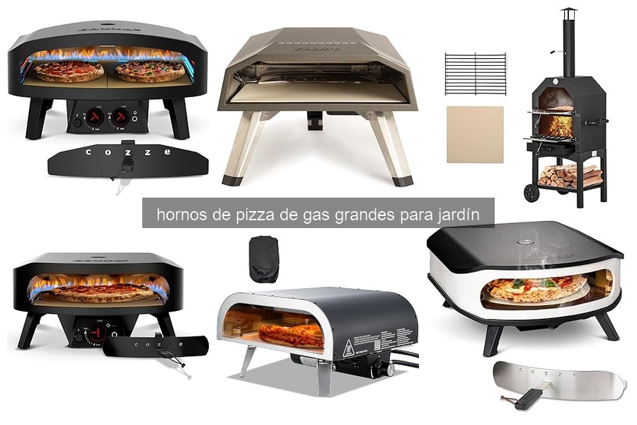 Cómo instalar un horno de pizza de gas grande en el jardín