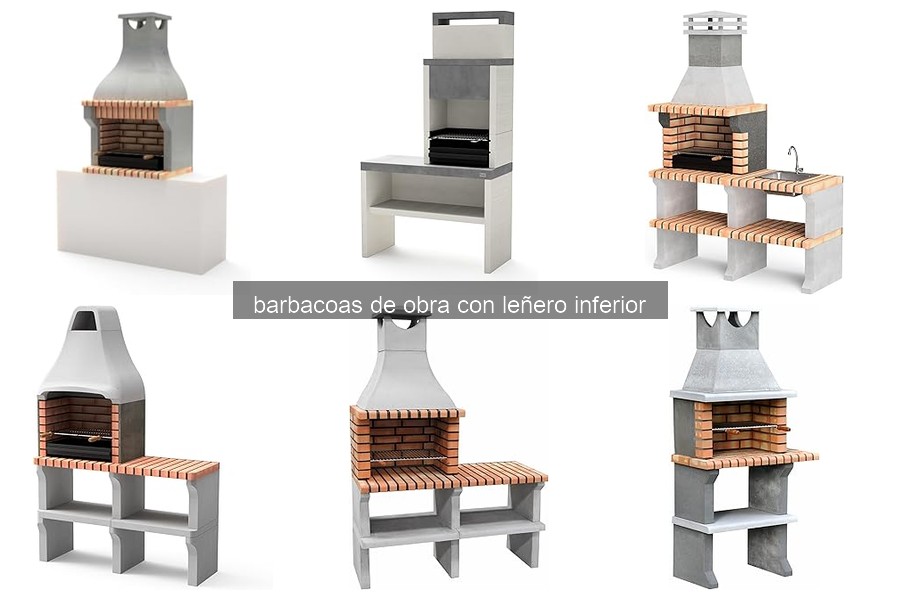 Cómo instalar una barbacoa de obra con leñero inferior