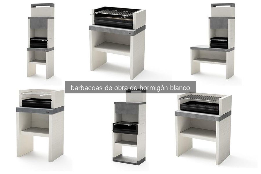 Cómo Instalar una Barbacoa de Obra de Hormigón Blanco