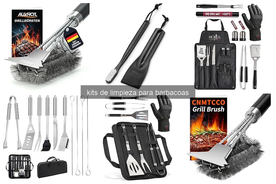 Cómo usar un kit de limpieza para barbacoas de forma efectiva