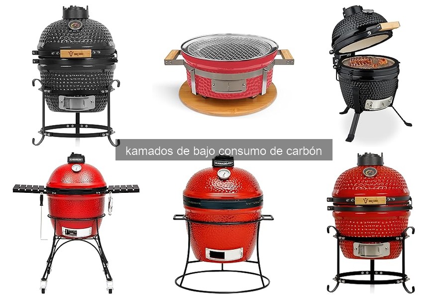 Cómo usar y mantener tu kamado de bajo consumo de carbón