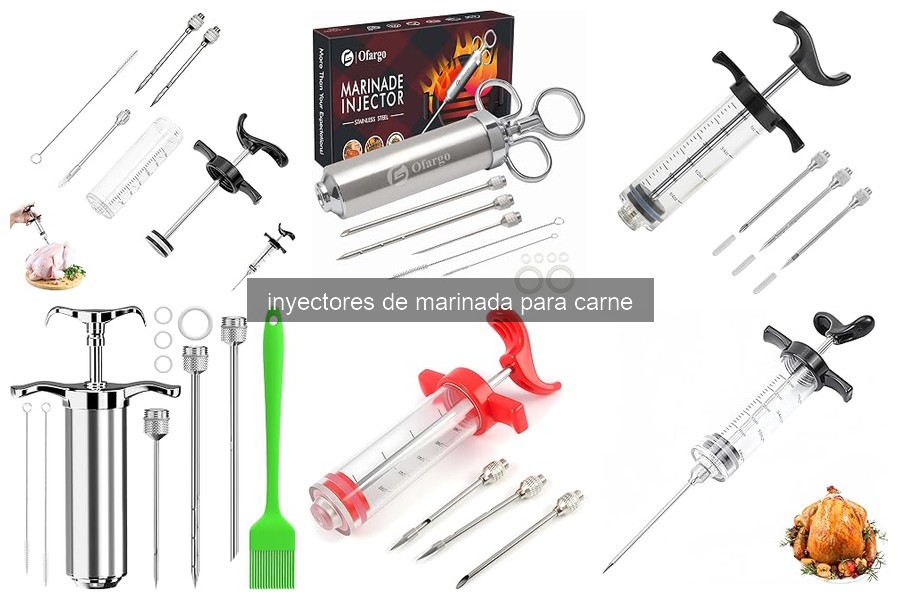 Cómo utilizar un inyector de marinada para carne correctamente