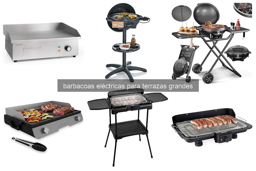 Comparativa de Barbacoas Eléctricas para Terrazas Grandes 2026