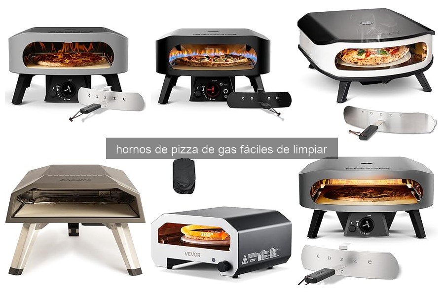 Comparativa de Hornos de Pizza de Gas Fáciles de Limpiar