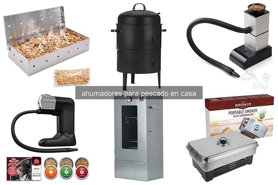 Comparativa de los mejores ahumadores para pescado en casa