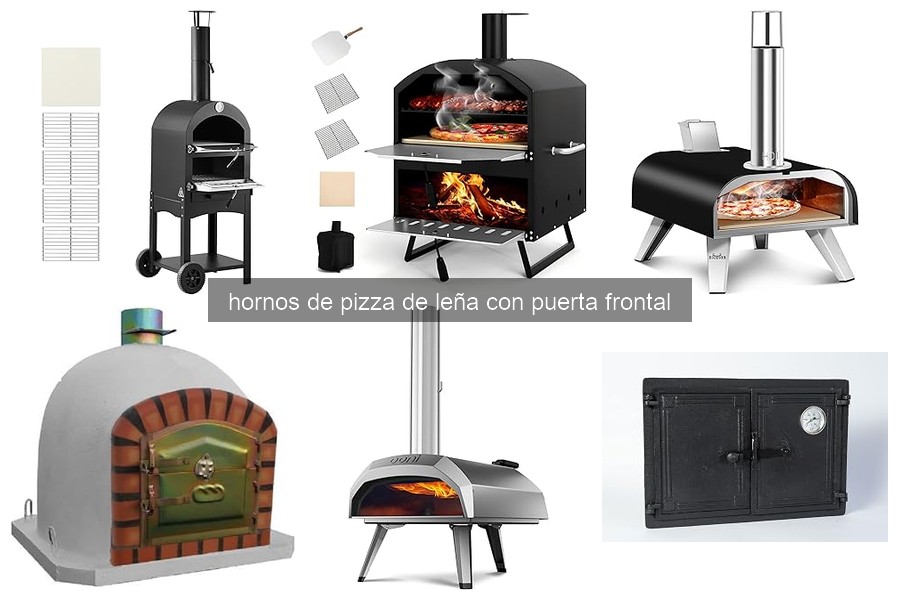 Comparativa de los mejores hornos de pizza de leña con puerta frontal