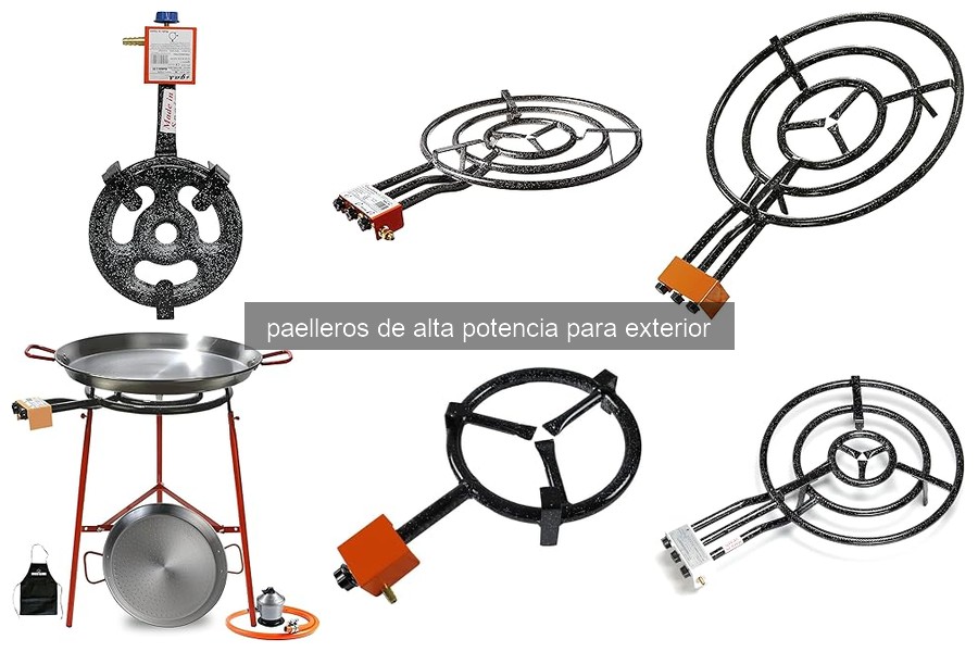 Comparativa de los mejores paelleros de alta potencia 2026