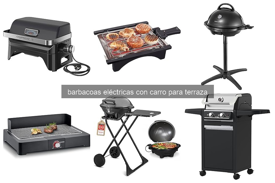 Comparativa de mejores barbacoas eléctricas con carro 2023