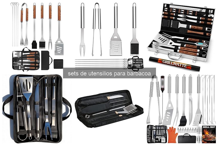 Comparativa de Sets de Utensilios para Barbacoa 2026