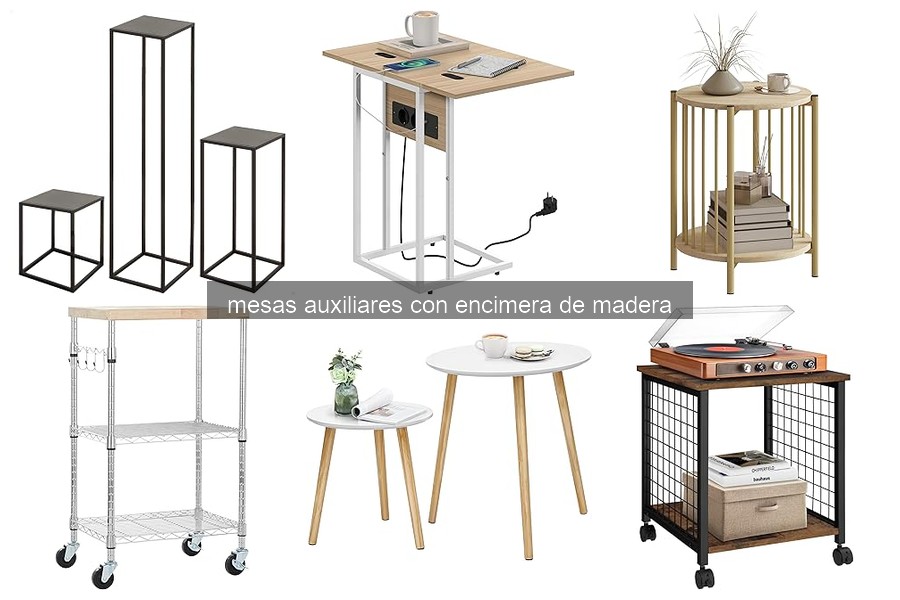 Consejos de Mantenimiento para Mesas Auxiliares de Madera
