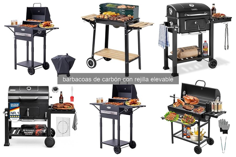 Errores comunes al usar barbacoas de carbón con rejilla elevable