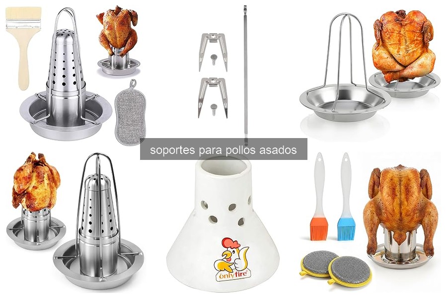 Errores comunes al usar soportes para pollos asados