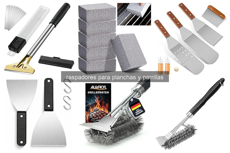 Guía de compra de raspadores para planchas y parrillas