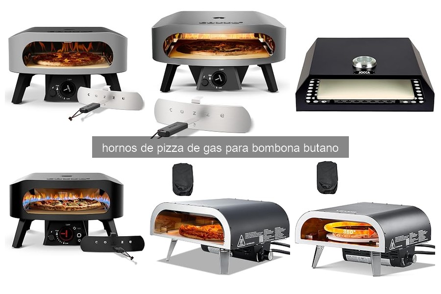 Guía de instalación de hornos de pizza de gas para butano