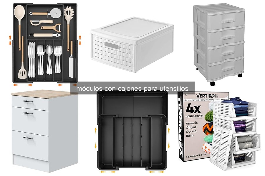 Guía para elegir el módulo con cajones para utensilios
