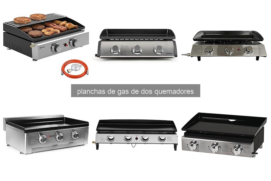 Guía para Elegir Planchas de Gas de Dos Quemadores
