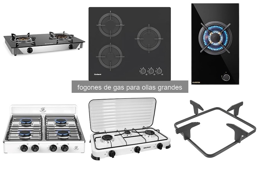 Guía para instalar un fogón de gas para ollas grandes