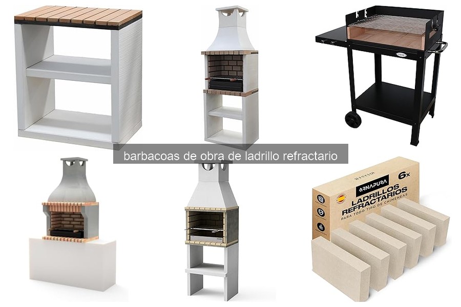 Mantenimiento y limpieza de barbacoas de obra de ladrillo refractario