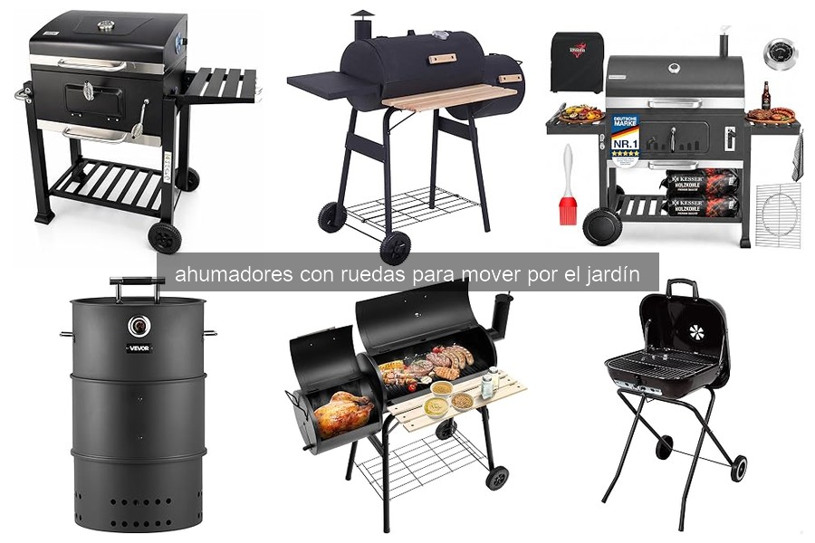 ** Mejores ahumadores con ruedas para principiantes en el jardín
