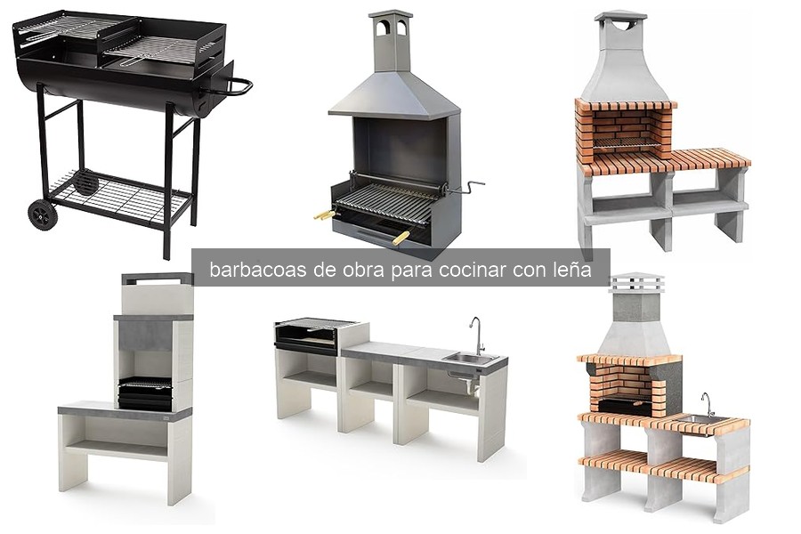 Mejores barbacoas de obra para cocinar con leña en 2023