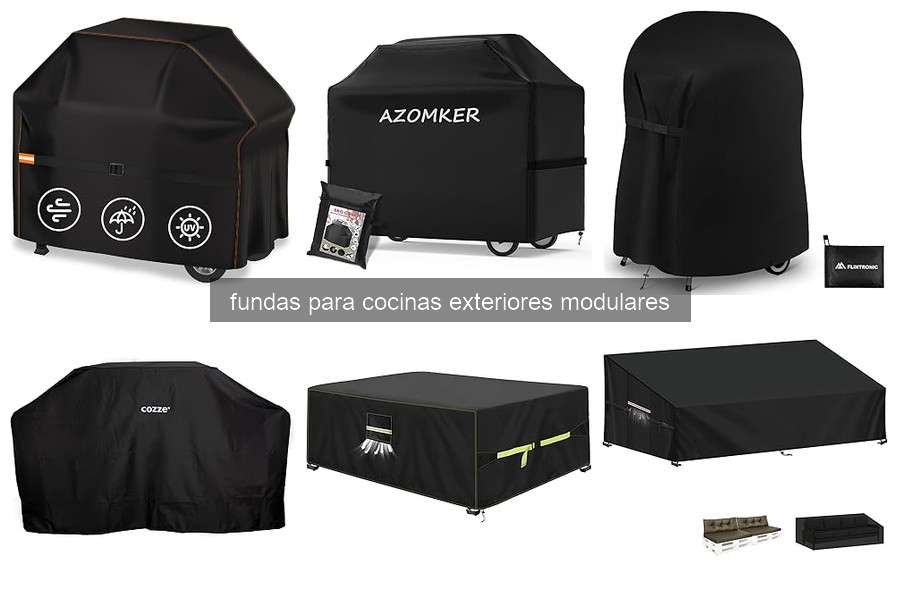 Mejores fundas para cocinas exteriores modulares 2023