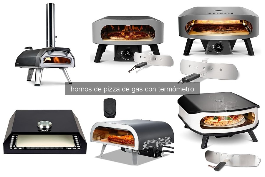 Mejores hornos de pizza de gas con termómetro para 2026