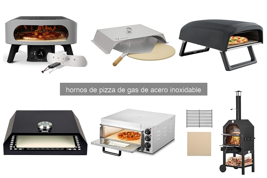 Mejores hornos de pizza de gas de acero inoxidable en 2026