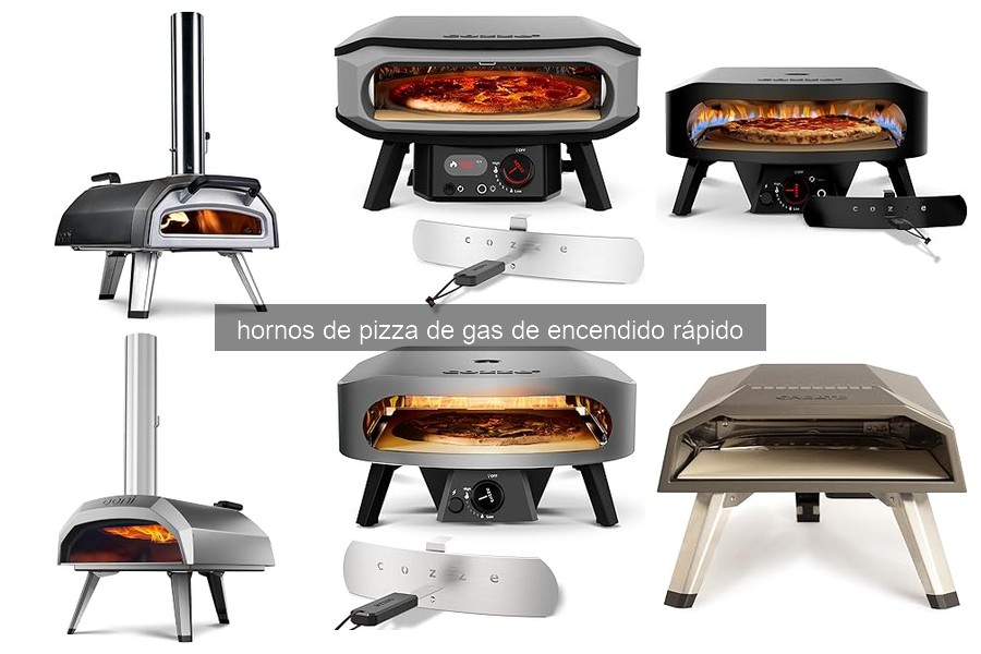 Mejores hornos de pizza de gas de encendido rápido para principiantes