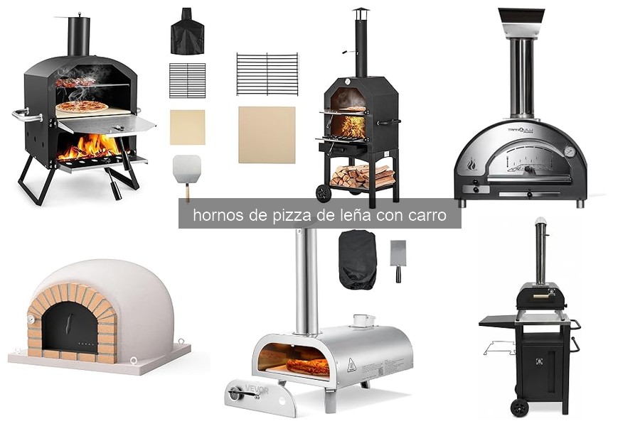 Mejores hornos de pizza de leña con carro para jardín 2026