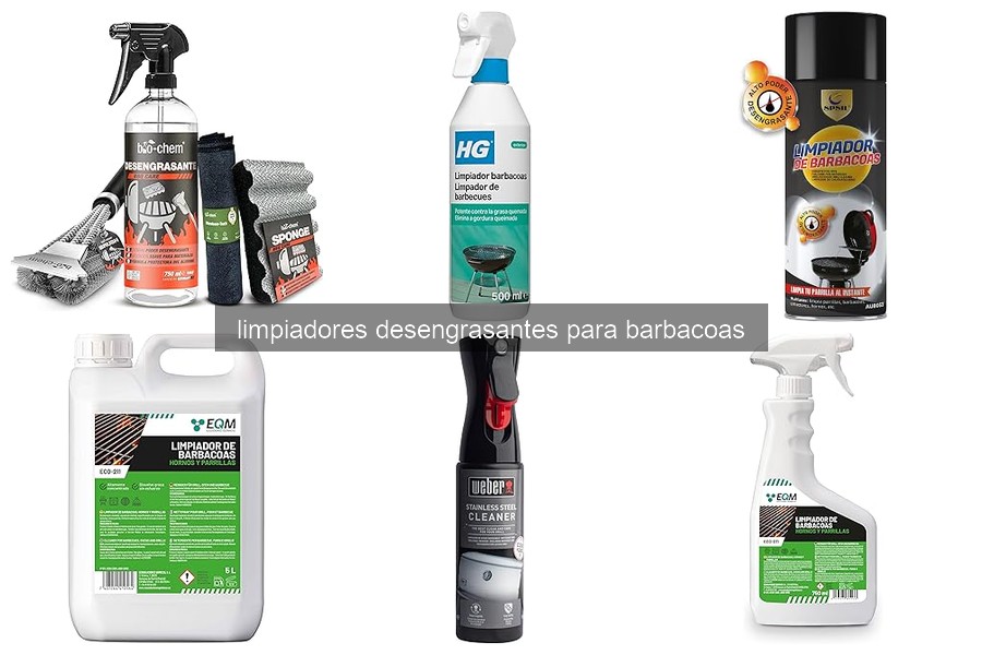 Mejores limpiadores desengrasantes para barbacoas en 2023