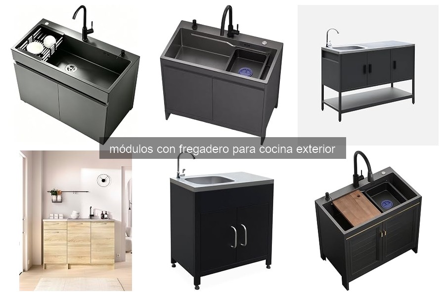 Mejores módulos con fregadero para cocina exterior 2023