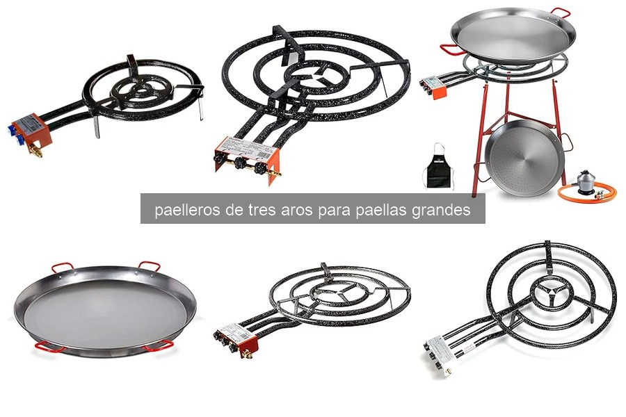 Mejores paelleros de tres aros para familias grandes en 2026