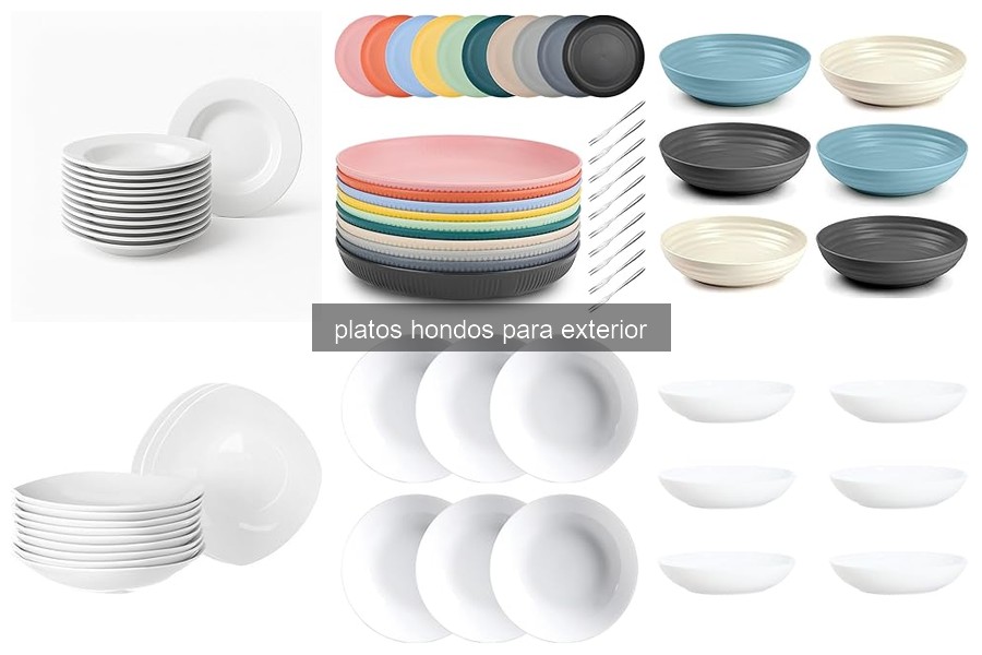 ** Mejores platos hondos para cocina exterior en 2026