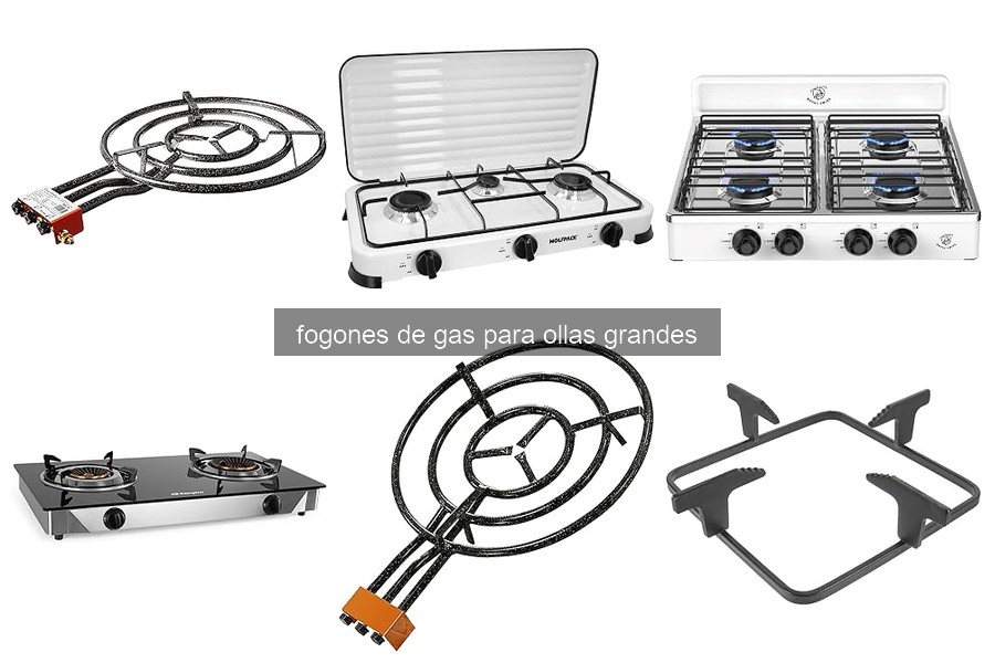 Problemas comunes con fogones de gas para ollas grandes