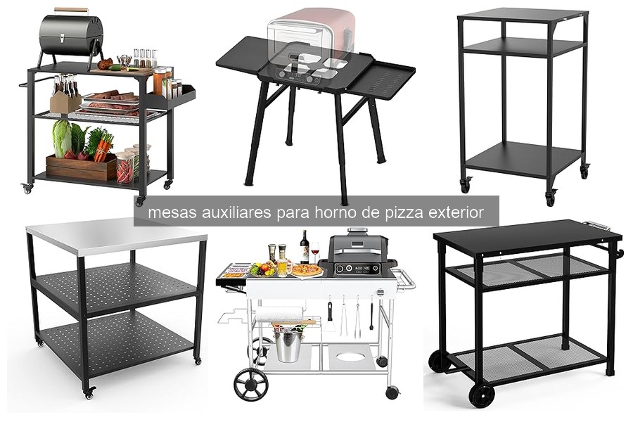 Problemas comunes con mesas auxiliares para horno de pizza
