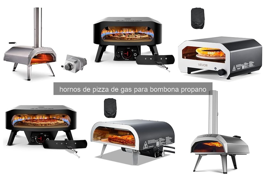 ¿Qué es un horno de pizza a gas para bombona propano?