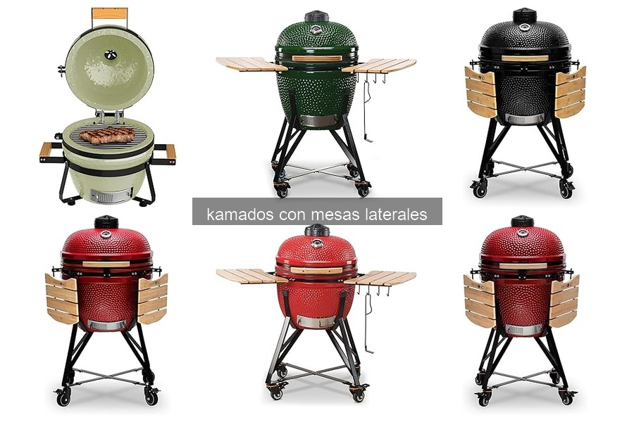 ¿Qué es un kamado con mesas laterales? Ventajas y características