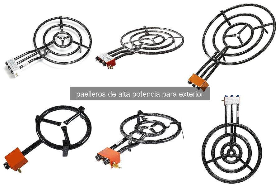 ¿Qué es un paellero de alta potencia y cómo funciona?