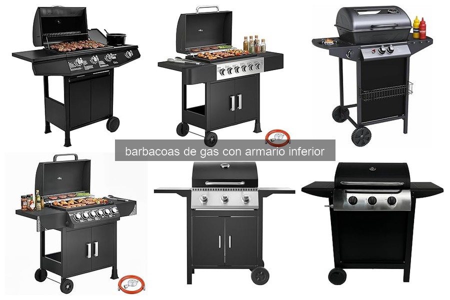 ¿Qué es una barbacoa de gas con armario inferior?