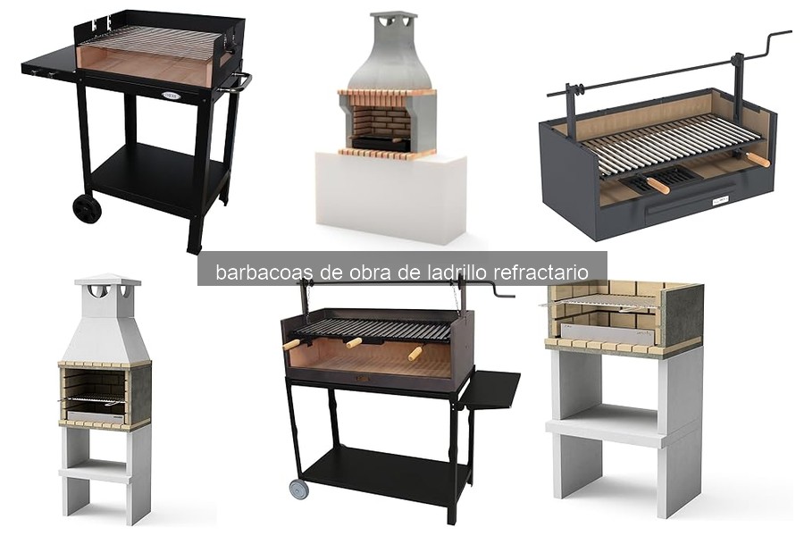 ¿Qué es una barbacoa de obra de ladrillo refractario?