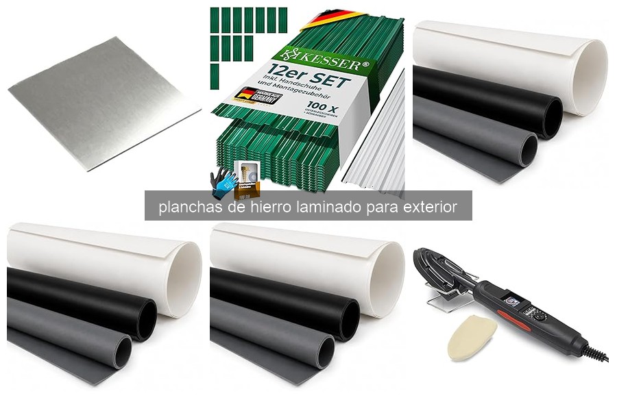 ¿Qué es una plancha de hierro laminado para exterior?