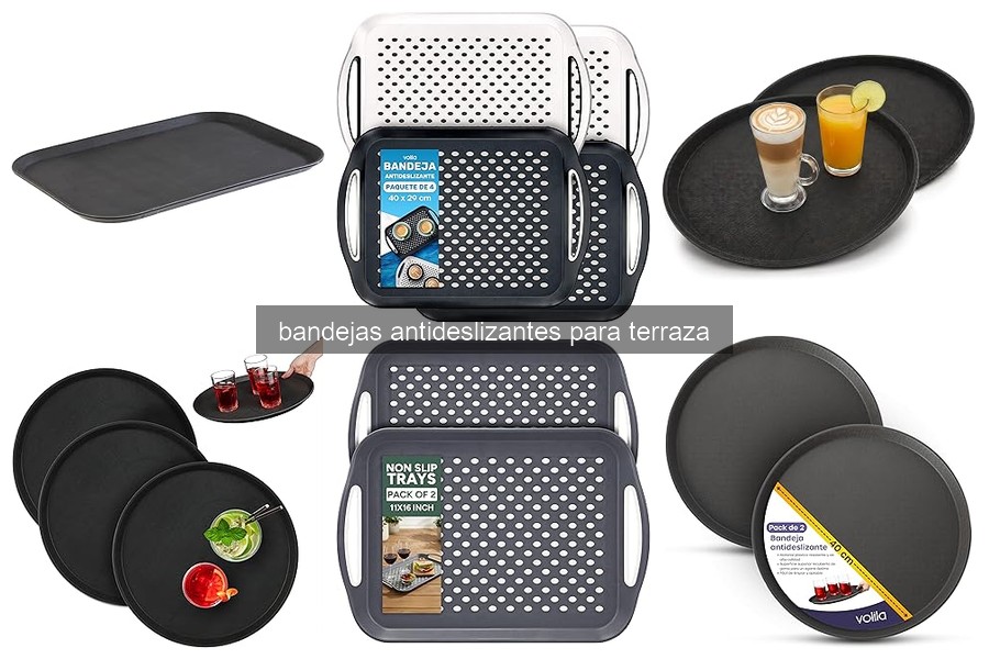 Solución a problemas comunes con bandejas antideslizantes