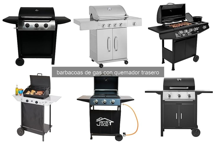Soluciona problemas comunes en barbacoas de gas con quemador trasero